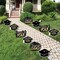 Big Dot of Happiness Hello College Graduation Lawn Decorations - 10 Piece